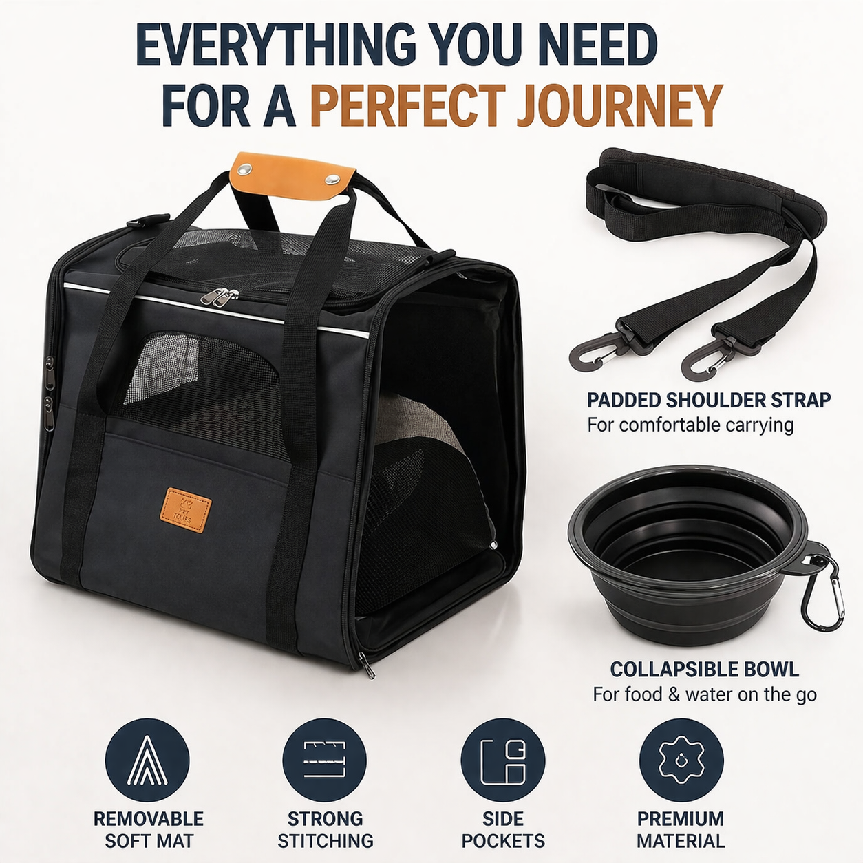 Cool Paws Premium Pet Carrier – Lightweight, Washable & Airline‑Approved Alcon Future