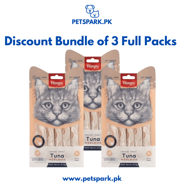 Wanpy Creamy Treat for Cats Pets Park PK
