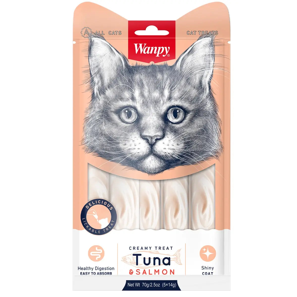 Wanpy Creamy Treat for Cats Pets Park PK