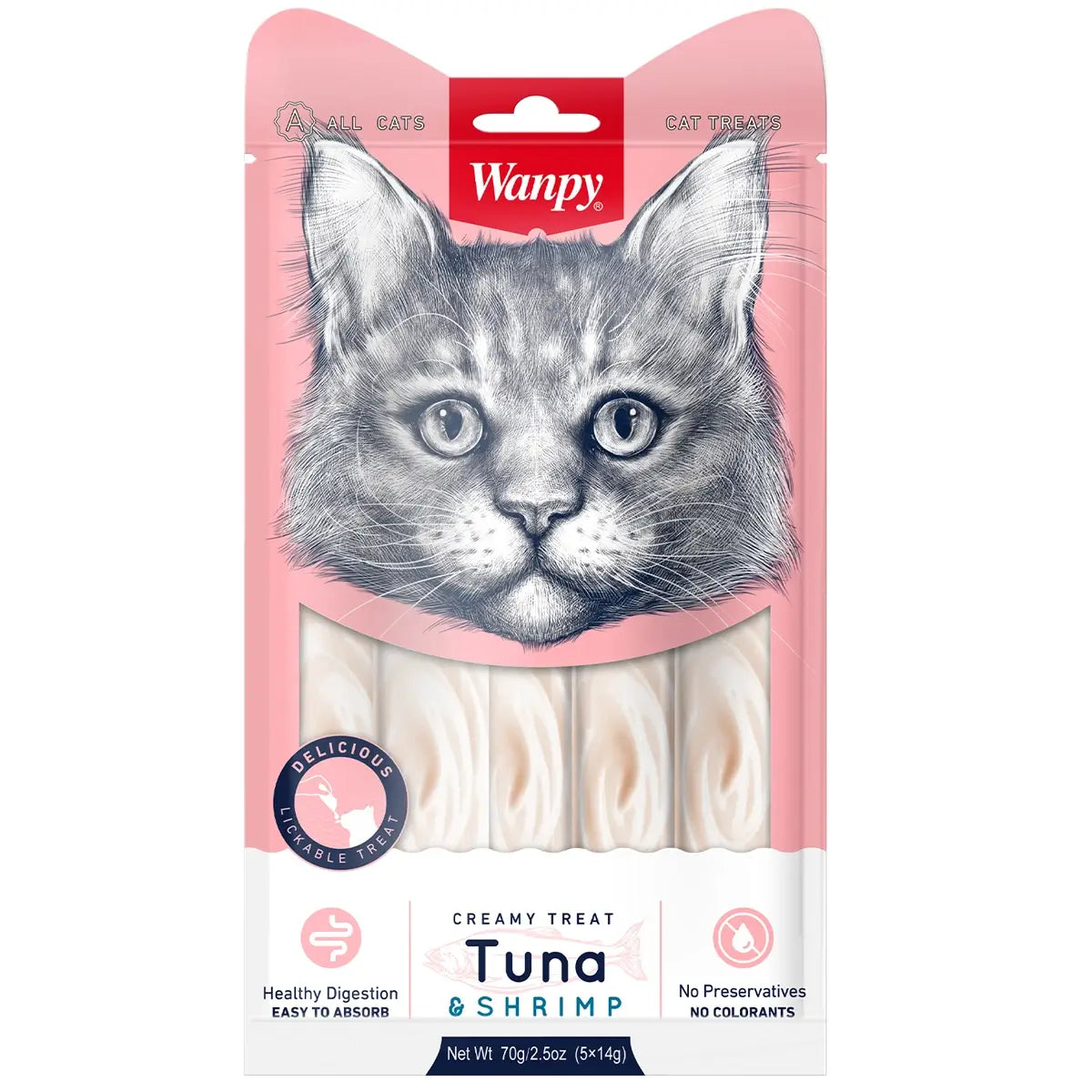Wanpy Creamy Treat for Cats Pets Park PK