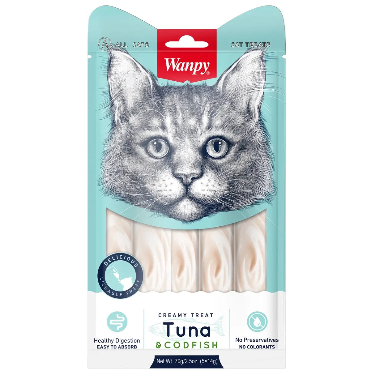 Wanpy Creamy Treat for Cats Pets Park PK