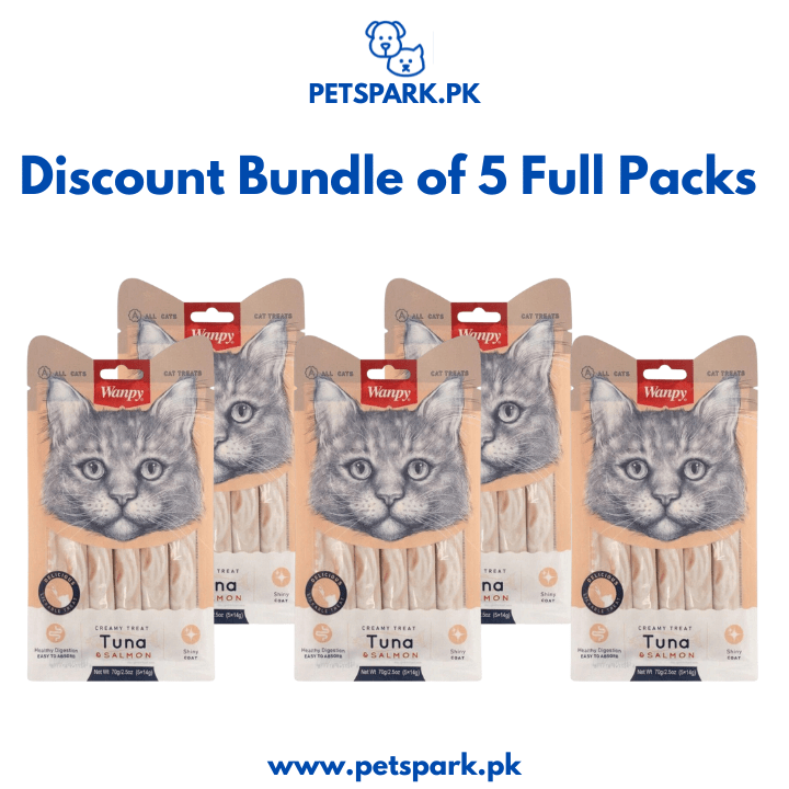 Wanpy Creamy Treat for Cats Pets Park PK